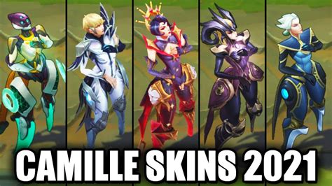 All Camille Skins Spotlight (League of Legends) - YouTube