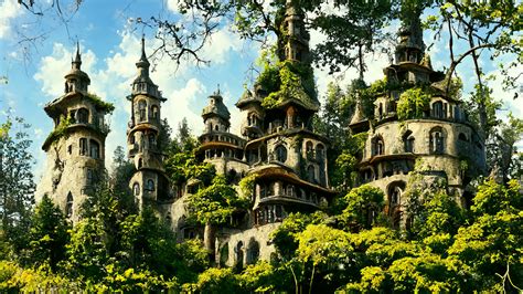 ArtStation - Elven Architecture