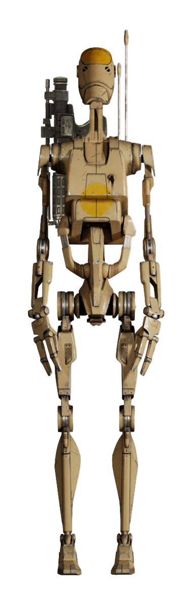 Battle Droid Commander - Transparent! by Camo-Flauge on DeviantArt | Battle droid, Star wars ...