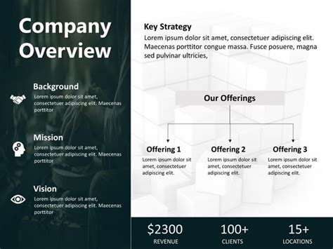 Company Overview PowerPoint Template 5 | Company profile template, Powerpoint templates ...