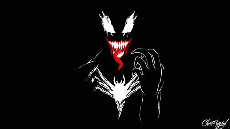 Venom Logo Wallpaper Hd