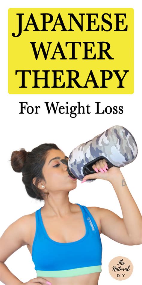 JAPANESE WATER THERAPY FOR WEIGHTLOSS - The Natural DIY