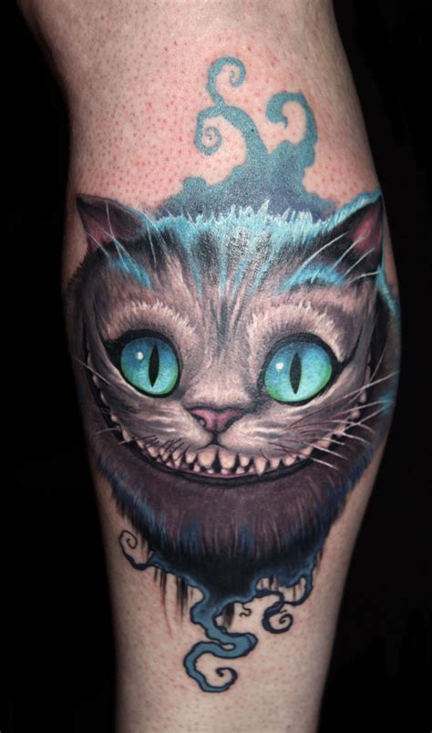 Image result for cheshire cat tattoo | Мультипликационные татуировки, Татуировка дисней ...