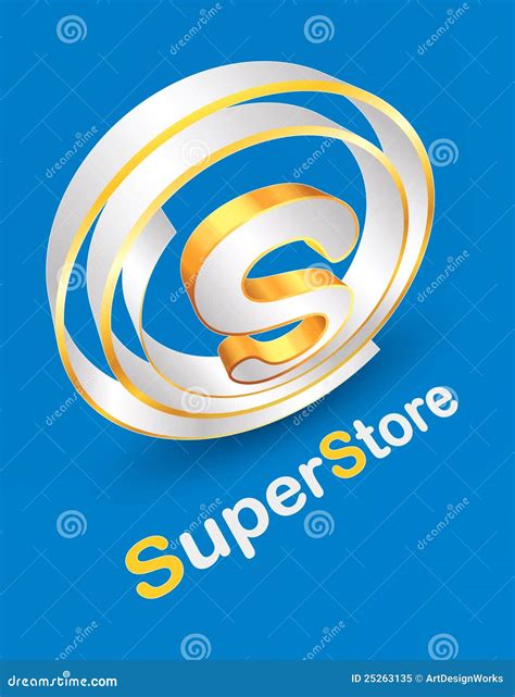 Super Store Company Logo Design Stock Vector - Illustration of melt, graphic: 25263135