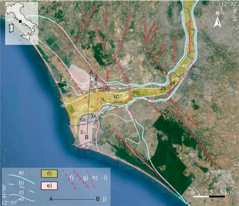 Tiber River Map