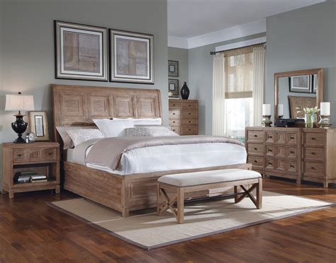 Berkshire Lake Bedroom Set | Oak bedroom furniture sets, Oak bedroom ...