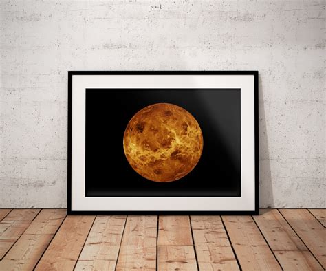 Space Poster Venus Poster Venus Print Planets Poster | Etsy