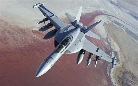 Download Military Boeing EA-18G Growler HD Wallpaper