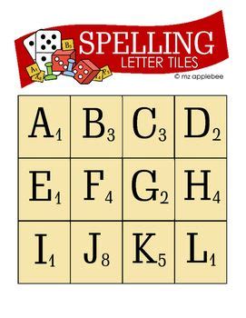 Spell your way to good grades with these fun Scrabble-inspired letter tiles! Great to use for ...