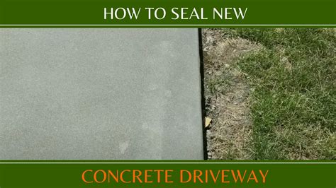 Sealing New Concrete Driveway: (7 Step Easy Guide!) - DRIVEWAY GEEK