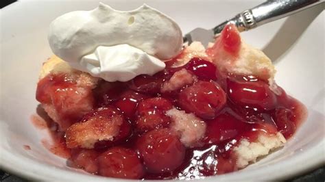 Door County Cherry Cobbler Recipe with Bisquick | Recipe | Cobbler with ...