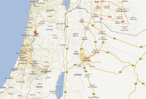 Tulkarm Map - Palestine