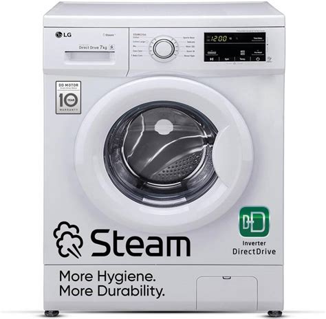 LG 7 kg 5 Star with Steam, Inverter Direct Drive Technology, 6 Motion ...