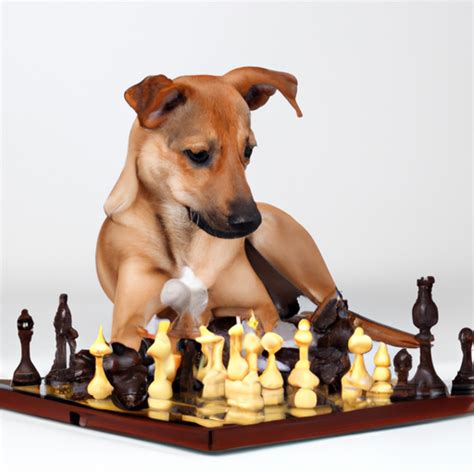 dog playing chess Blank Template - Imgflip