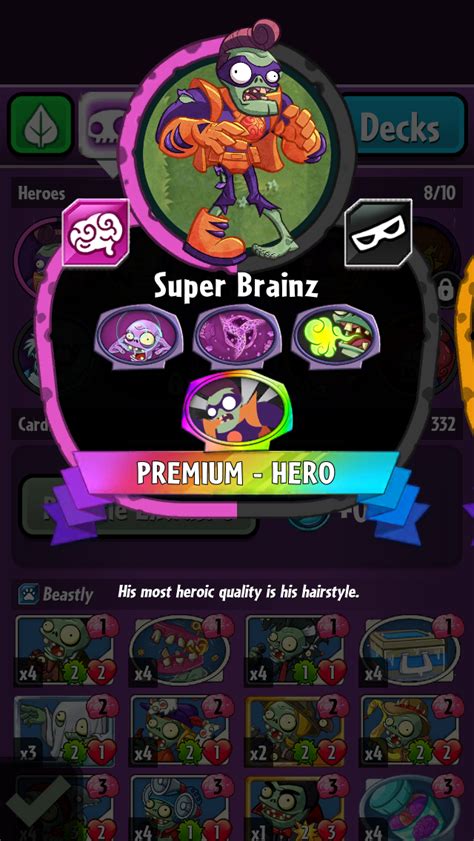 Super Brainz (Plants vs. Zombies Heroes)/Gallery | Plants vs. Zombies Wiki | FANDOM powered by Wikia