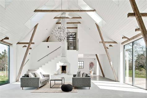 An Old Barn in Sweden is Converted into a Modern Country Home | iDesignArch | Interior Design ...