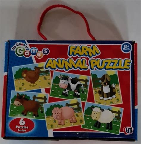 Farm Animal Puzzles | Well Red