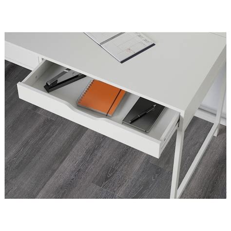 ALEX Desk, white, 132x58 cm - IKEA