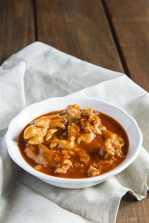 Crubeens with Tomato Sauce and Bread Stock Photo - Image of tender, gourmet: 99673382