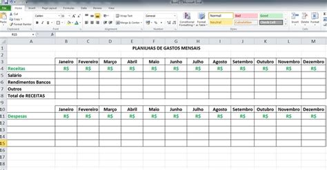30 Planilha Excel Gastos Mensais Pics Plaha | Free Download Nude Photo Gallery