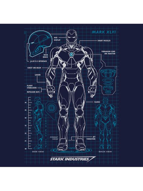 Iron Man Armor Blueprints