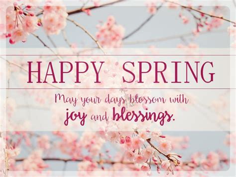 Send Some Spring Wishes to Someone Dear