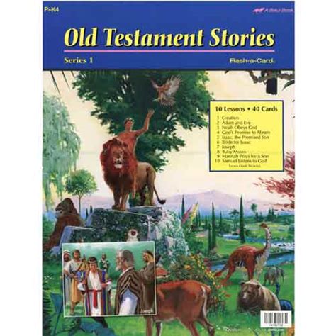 Old Testament Stories 1 Flash-a-Cards | bibleclassworkshop.com