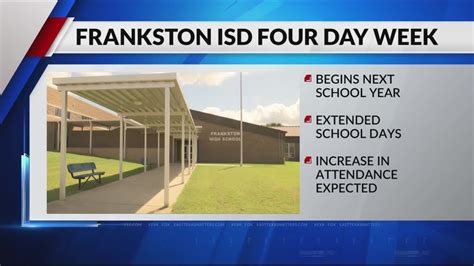 Frankston ISD board approves pilot period for 4-day school week - YouTube