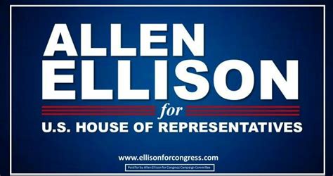 Pin on Allen Ellison For Congress Campaign