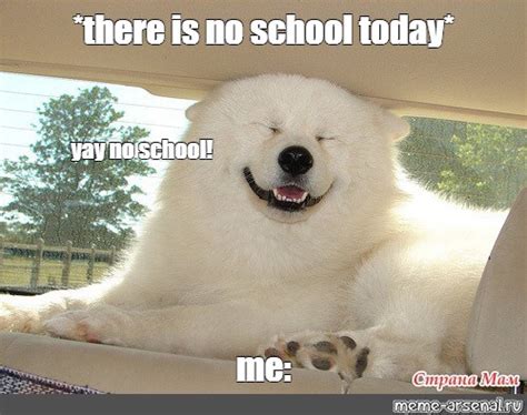 Meme: "*there is no school today* yay no school! me:" - All Templates ...