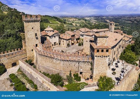 Medieval Towns and Castles of Emilia Romagna, Italy Stock Photo - Image of emilia, countryside ...