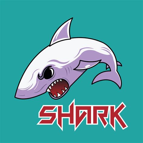 Angry Shark Logo 11439966 Vector Art at Vecteezy