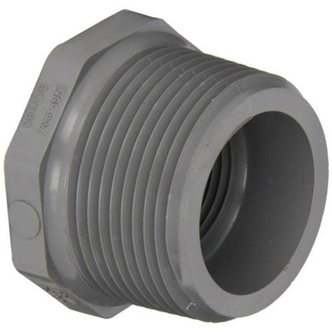 Spears 839-C Series CPVC Pipe Fitting, Bushing, Schedule 80, 3/4" NPT ...