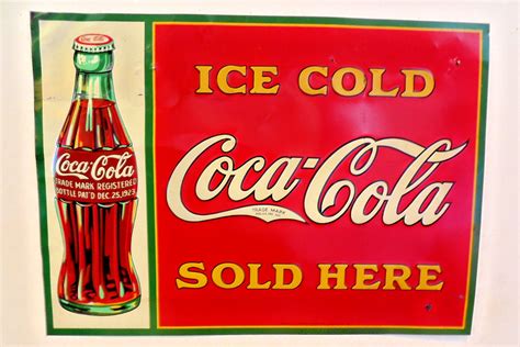 1931 Coca-Cola 20"x28" Tin Sign | Collectors Weekly