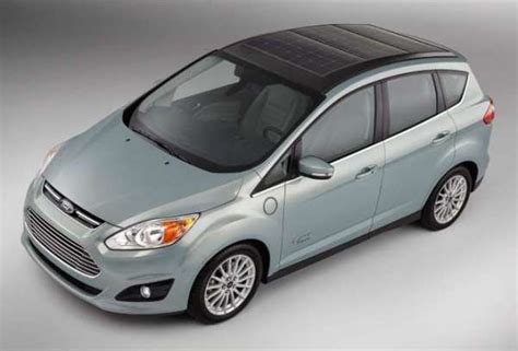 Ford unveils prototype of solar-powered hybrid car