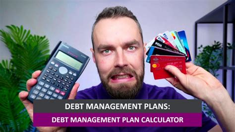 Debt Management Plan Calculator - Monthly Repayments