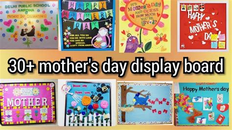 30+ Mother's day display board ideas || Amazing notice board ideas on ...