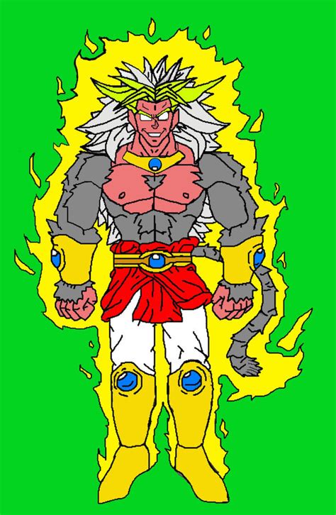 super saiyan 5 broly by omegar112 on DeviantArt