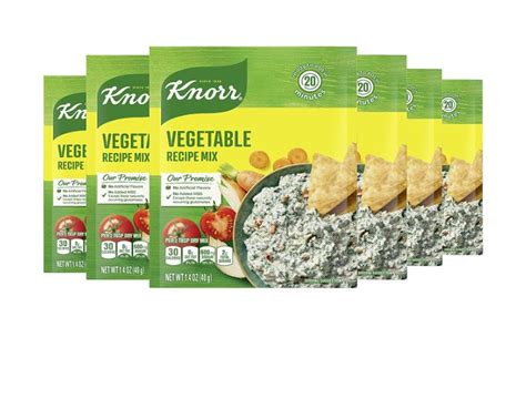 Knorr Vegetable Soup Mix 12 pack - Spinach Dip!