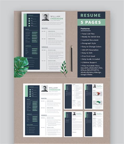 39+ Best Photoshop (PSD) Resume CV Templates (Photo Formats)