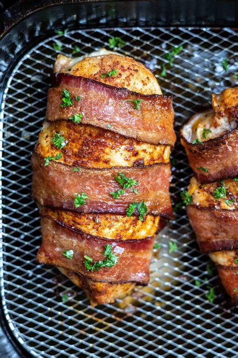 AIR FRYER BACON WRAPPED CHICKEN BREAST + Tasty Air Fryer Recipes