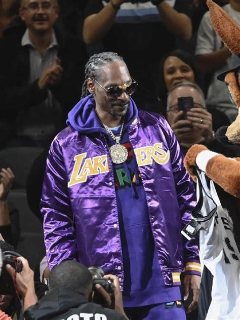 Snoop Dogg Los Angeles Lakers Purple Jacket | HLJ