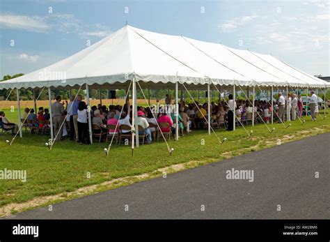 Baptist tent revival in St Michael s Eastern Shore Maryland Stock Photo - Alamy