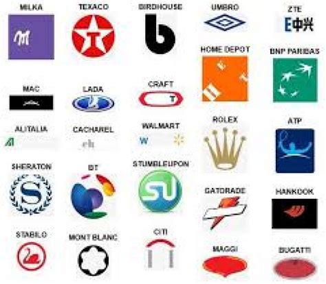 Logos Quiz Game Answers - Level 1 - Logos Game