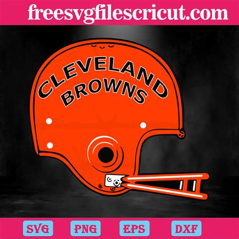 Cleveland Browns Football Helmet, Svg Cut Files - free svg files for cricut