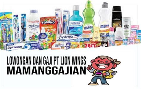 Lowongan dan Gaji PT Lion Wings - MamangGajian