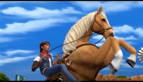 Sims 4 Ranch Life: cowboys and horses gallop into an expansion pack ...