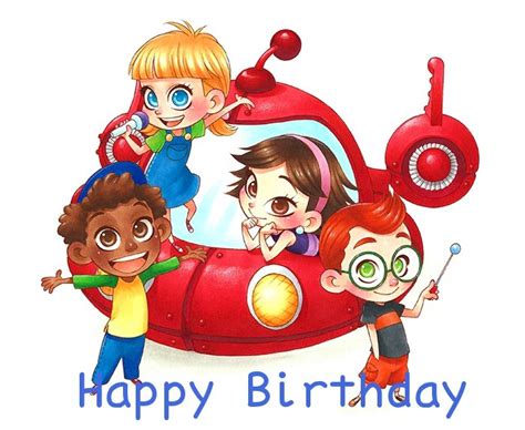 Free Little Einsteins Birthday Cards