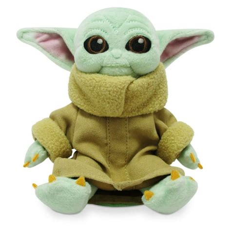 The Child Magnetic Shoulder Plush Baby Yoda Star Wars The Mandalorian Small Small 5” Stuffed ...