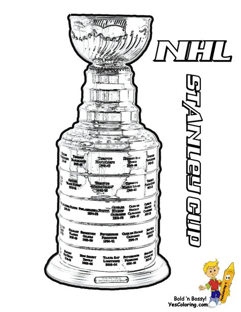 Stone Cold Hockey Coloring | NHL Hockey East | Hockey | Free | Sports Coloring | Hockey birthday ...